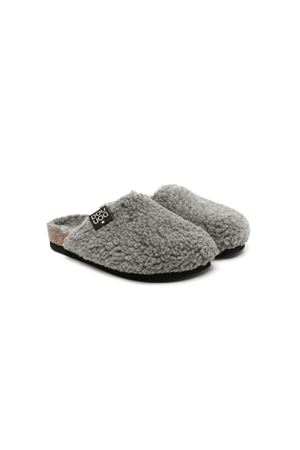 grey artificial fur DOUUOD KIDS | 19BIRKY356.